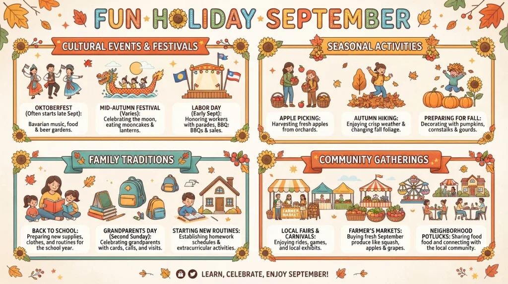 Creative September Holiday Activities for Kids and Classrooms